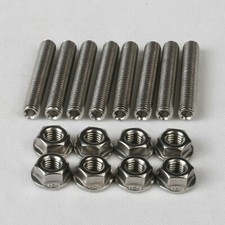 Exhaust Studs & Flange Nuts A2