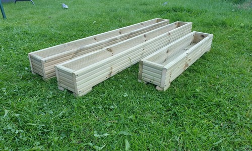 High standard wooden decking - high,