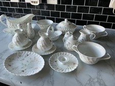 WEDGWOOD CAMPION Collection Inc Posy Vases Gravy Boat Salt And Pepper Plus More