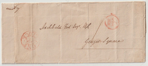 1804 local edinburgh letter - edinburgh,