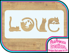 Cat Animal Pet C Mylar Stencil
