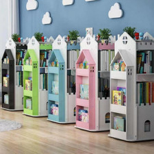 Swivel Kids Bookshelf Castle