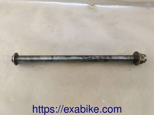 Rear wheel axle - wheel,