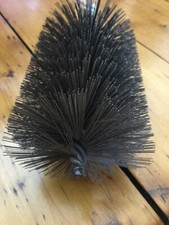 Flue Brush - Steel Wire - 4 inch  - 1/2 inch Whitworth Thread