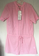 BNWT LADIES ELIZABETH SCOTT PINK TUNIC BLOUSE SIZE S/M