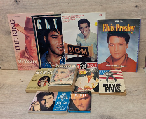 Elvis presley vintage book - presley,