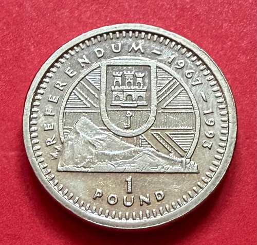 1993 gibraltar one pound - 1993,