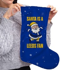 Santa is a Leeds Fan -