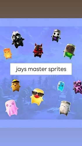 Fortnite holofoil sprites - fortnite,