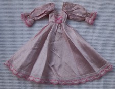 Vintage 1985 Sindy Maid of Honour Pink Silky Wedding Dress Bridesmaid Pedigree
