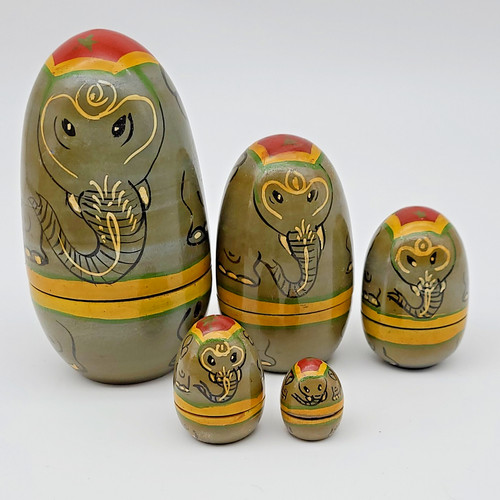 Vintage russian matryoshka - russian,