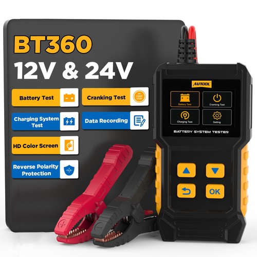 Car battery tester charging - battery,