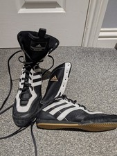Adidas Tygun II Boxing Shoes Boots Juniors Black UK 5 Unboxed Art No. 538352