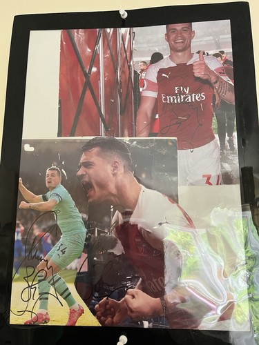 Granit xhaka hand signed - xhaka,