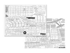 Custom Privateer Seaplane 114" WS RC Model Airplane Printed Plans & Templates
