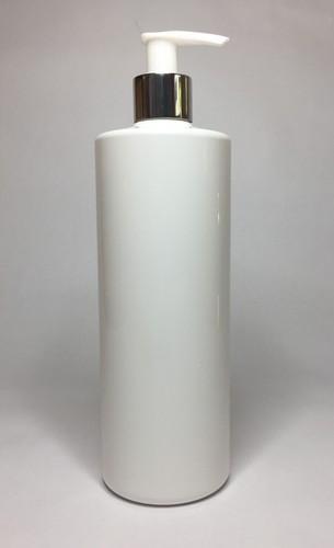 500ml white cylindrical - 500ml, bottle
