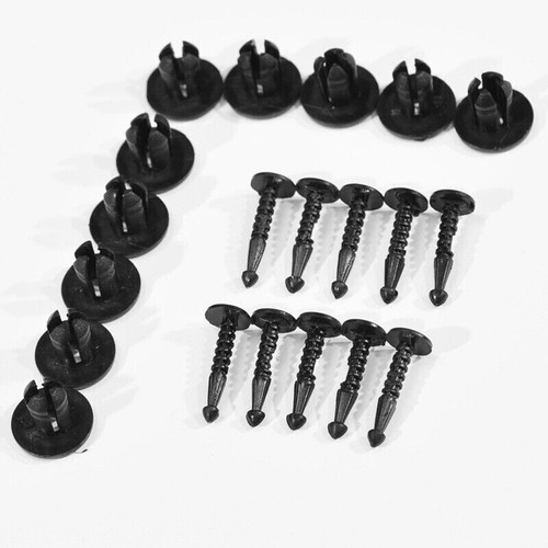 10x fasteners trim clips push - 10x,