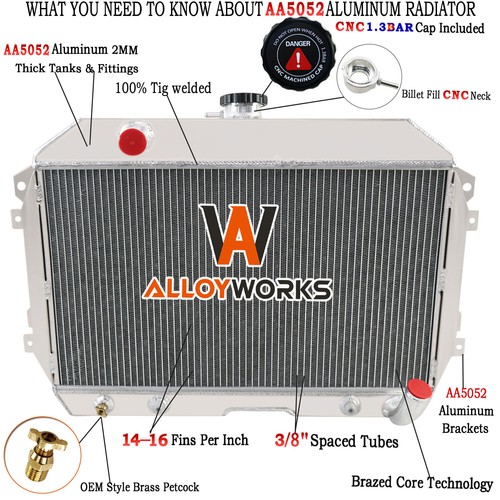 Row radiator for - 4,