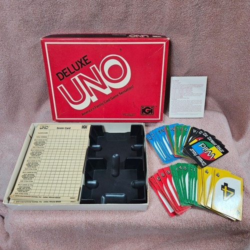 Vintage 1978 deluxe - deluxe, card