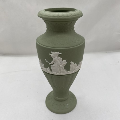 Wedgwood jasperware green - jasperware, on