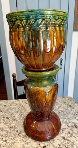 Antique majolica weller - antique,