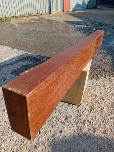 6ft azobe beam mantle - mantle, piece