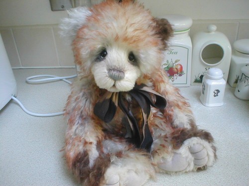 Charlie bears mohair panda - bears,
