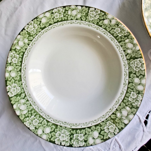 Green white wide - 6, soup