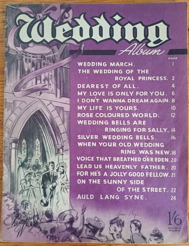 Wedding album vintage - wedding, music