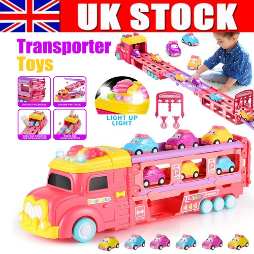 The big truck set off - the, with