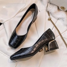 Fashion Women Square Toe