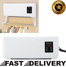 2 In 1 Wall Mount Air Heater Dual Use Cold Wind and Heating w/ Remote Control