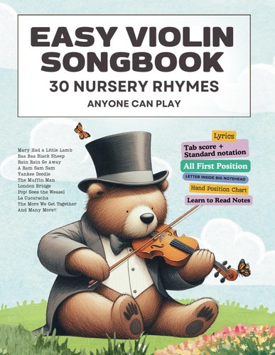 Easy violin songbook for - songbook,