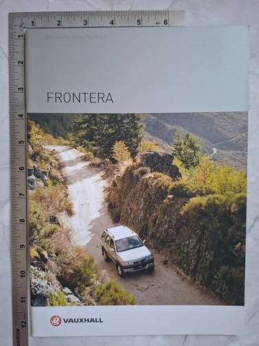 Vauxhall frontera 2003 models - vauxhall,