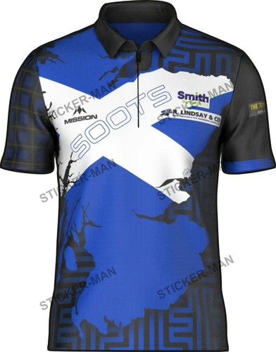 Alan soutar darts shirt - alan,