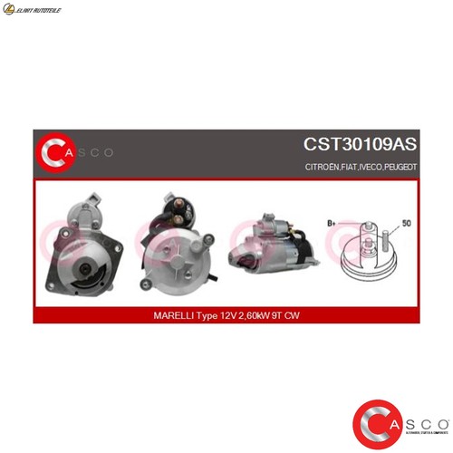 Starter cst30109as for - starter,