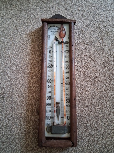 Vintage wall thermometer - wall,