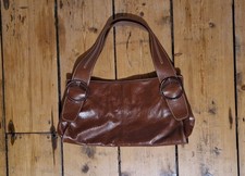 Ri2k  Bag Dark Tan Leather