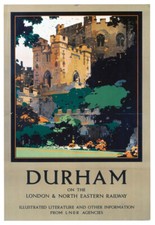 Vintage durham the lner art - vintage,