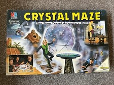 1993 MB GAMES THE CRYSTAL MAZE BOARD GAME 100% COMPLETE BASED ON TV SERIES