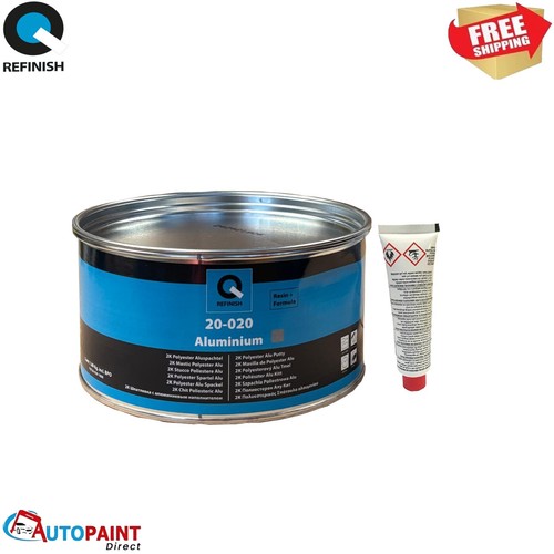 Putty with aluminium - with, powder