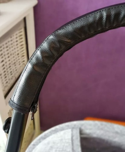 Universal faux leather handle - leather,