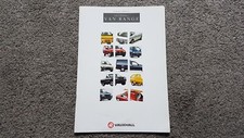 VAUXHALL NOVA ASTRA RASCAL MIDI VAN RANGE SALES BROCHURE 1993