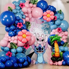 ALL-IN-1 Blue Alien Balloon