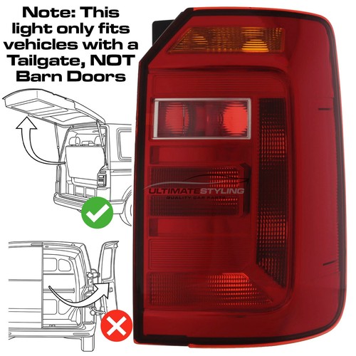 Caddy 2015 2021 - 2015-2021, rear