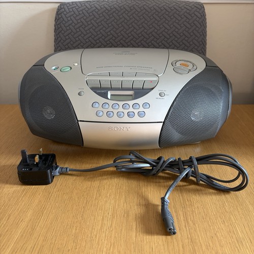 Sony cfd s170l - silver, boombox