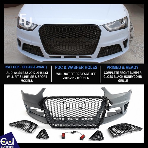 Rs4 style front bumper - front,