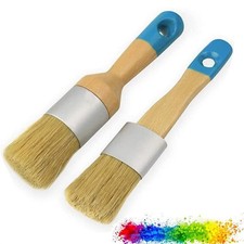2X Chalk and Wax Paint Bristle