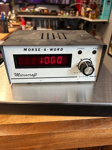Microcraft morse word - microcraft, morse-a-word