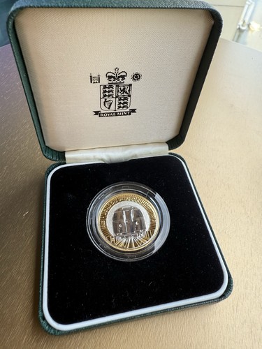 Two pound coin silver - 2£,